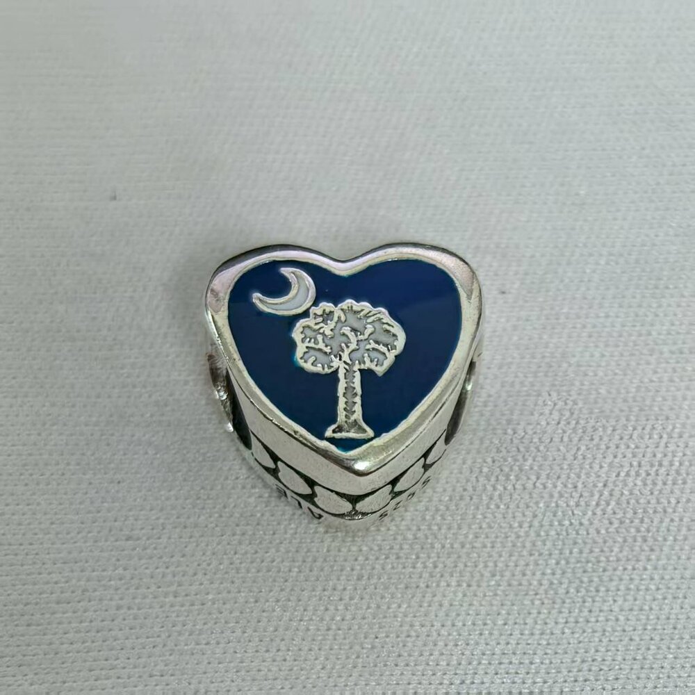 Pandora Myrtle Beach SC Coast Exclusive Dangle Charm, S925 Silver Jewelry
